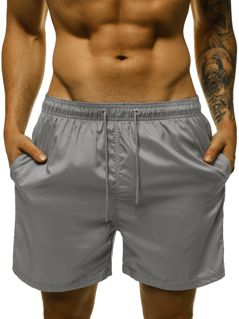 Pantaloni scurti de baie bărbați gri OZONEE O/YW07008/3