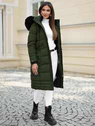 Geacă de femei kaki OZONEE O/W377Z