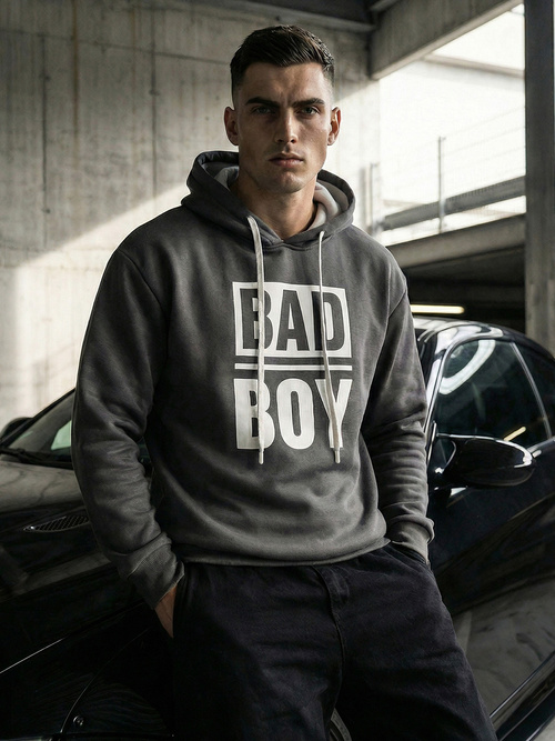 Hanorac bărbați antracit OZONEE JS/65B3909/5Z