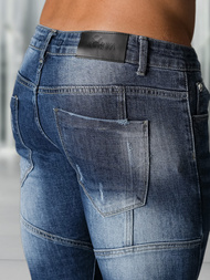 Blugi bărbaţi albaștri OZONEE NB/MP0050BZ