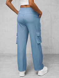 Jeanşi pentru femei albaștri OZONEE O/HGM6610