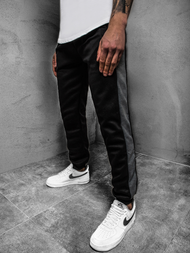 Pantaloni de trening bărbaţi negri-antracit OZONEE JS/JZ11003Z
