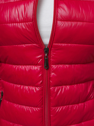 Vestă femei roșie OZONEE JS/16M9153/270Z