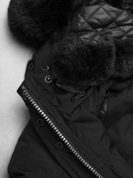 Geacă de femei neagra OZONEE O/W377Z