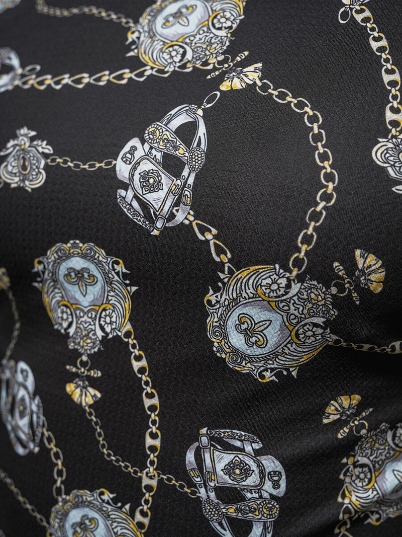 Tricou bărbați negru OZONEE O/PT012