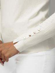 Pulover de dama alb OZONEE JS/8004/8