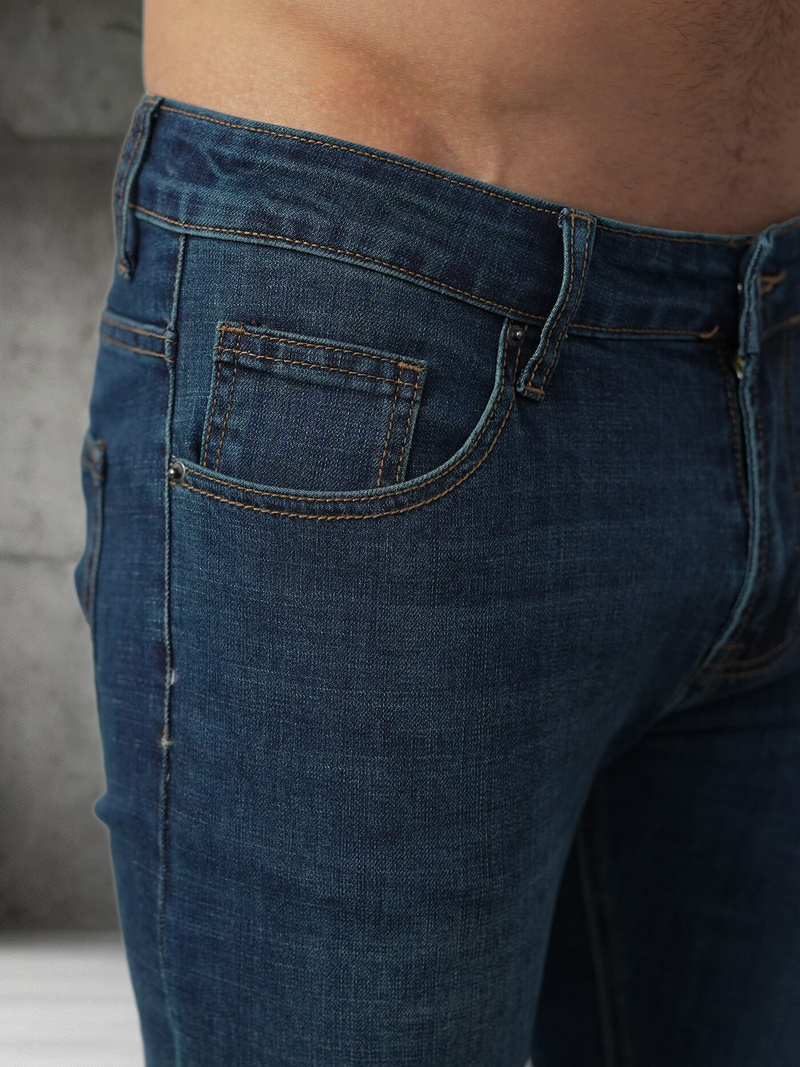 Blugi bărbaţi albaștri închis OZONEE O/JK2895A