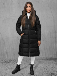 Geacă de femei neagra OZONEE JS/M736/392