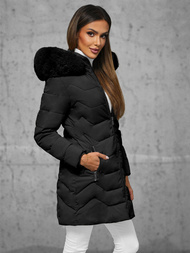 Geacă de femei neagra OZONEE JS/16M9121/392