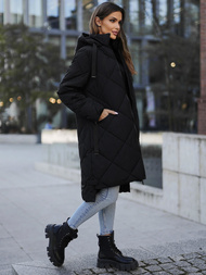 Geacă de femei neagra OZONEE JS/5M3168/392