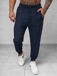 Pantaloni sport pentru bărbați albastru marin OZONEE JS/12K1805/25