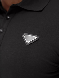 Tricou polo bărbați negru OZONEE NB/MT3122