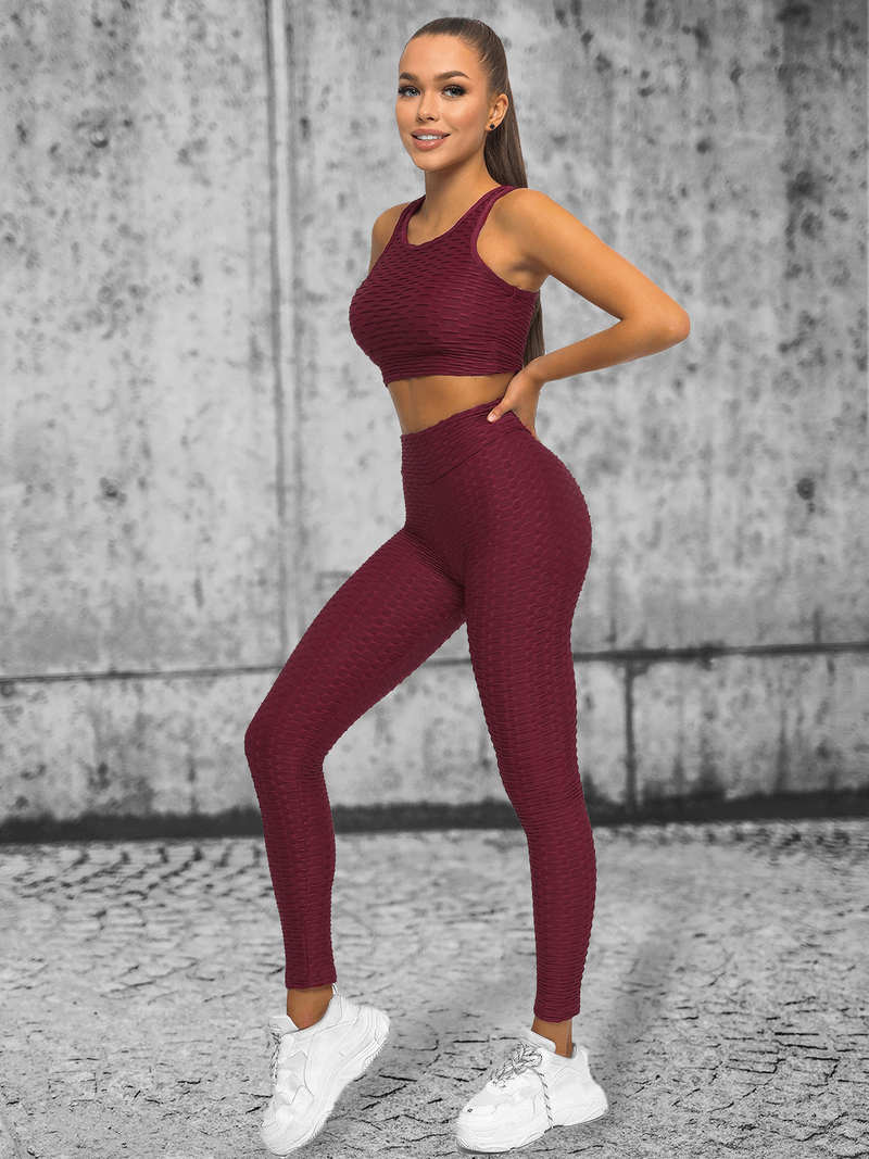 Trening dama doua piese bordo OZONEE O/22753