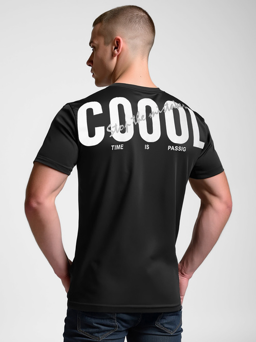 Tricou bărbați negru OZONEE O/T1278/3Z