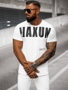 Tricou bărbați alb OZONEE O/T1279/1