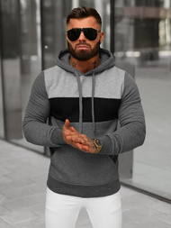 Hanorac bărbați antracit OZONEE JS/8B1312/5