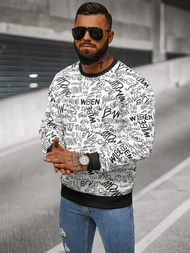 Bluză bărbați albă OZONEE JS/8B1218/1