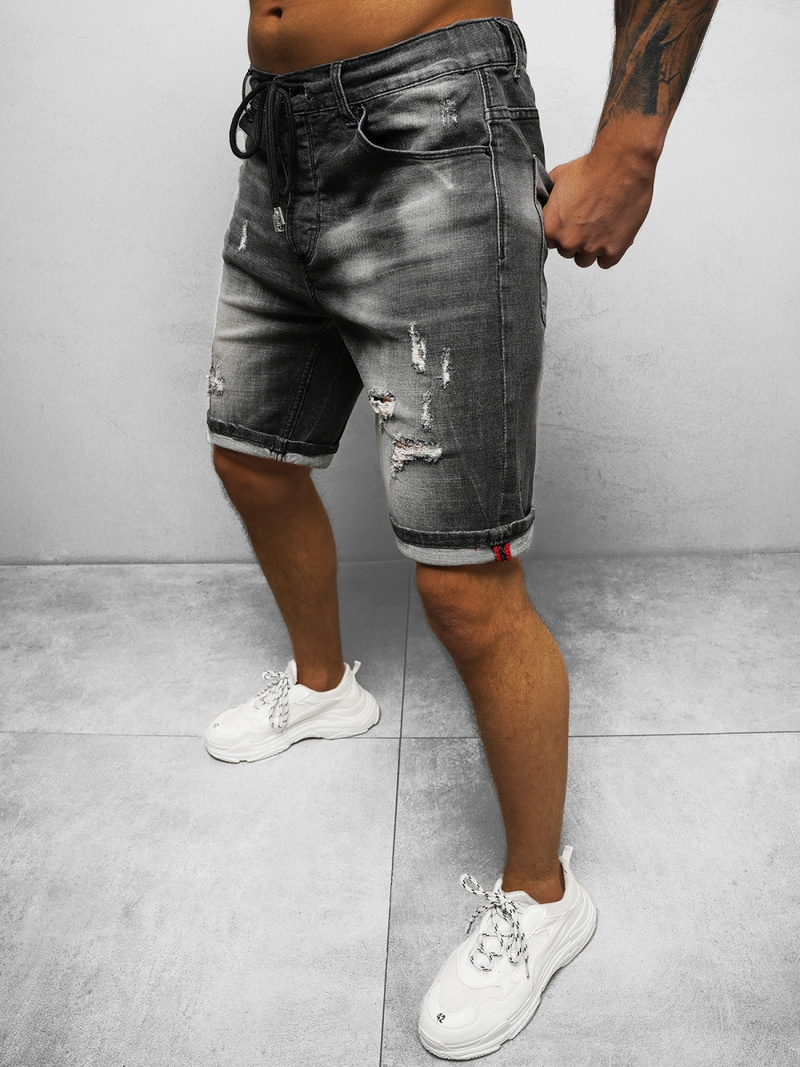 Pantaloni scurti bărbați antracit OZONEE NB/MP0035G