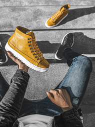 SNEAKERS mare camel OZONEE W/034