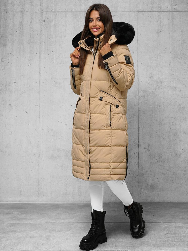 Geacă de femei bej OZONEE O/W377