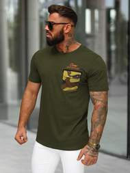 Tricou bărbați kaki OZONEE O/MPO3492