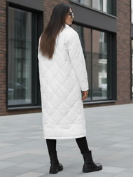 Geacă de femei alb OZONEE JS/5M3177/281Z