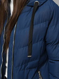 Geacă de femei albastru marin OZONEE JS/M736/215