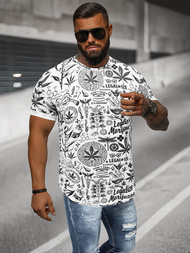 Tricou bărbați alb OZONEE O/P1347