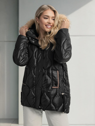 Geacă de femei neagra OZONEE O/5M3226/392Z