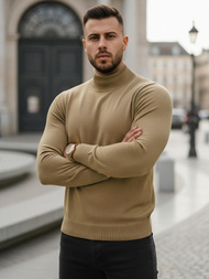 Pulover bărbați camel OZONEE V/V24503