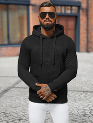 Hanorac bărbați negru OZONEE NB/MF2012