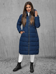 Geacă de femei albastru marin OZONEE JS/M736/215