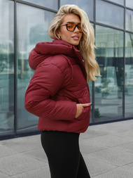 Geacă de femei bordo OZONEE JS/16M9188/06Z