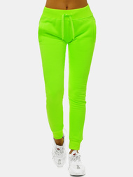 Pantaloni de training femei neon verde OZONEE JS/CK01/31
