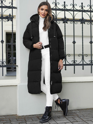 Geacă de femei neagra OZONEE JS/5M3163/392Z