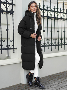 Geacă de femei neagra OZONEE JS/5M3163/392Z