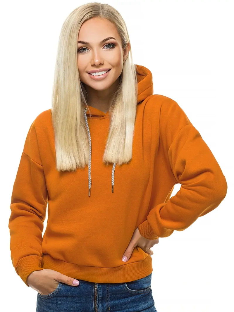 Hanorac femei camel OZONEE O/12102