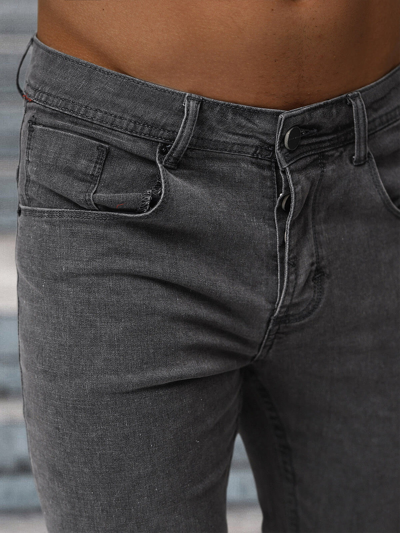 Blugi bărbaţi antracit OZONEE NB/MP0192GS