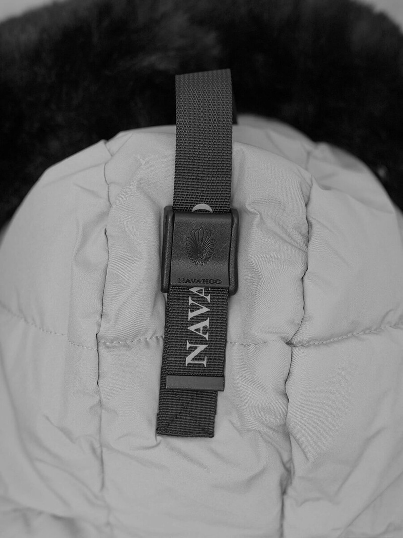 Geacă de femei gri OZONEE O/W377Z