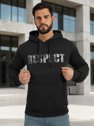 Hanorac bărbați negru OZONEE JS/8B1759/3