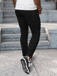 Blugi bărbaţi negri OZONEE NB/MP0087N