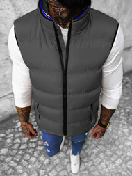 Vestă bărbați gri OZONEE N/7131