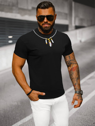 Tricou bărbați negru OZONEE NB/MT3051Z