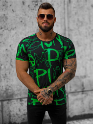 Tricou bărbați negru OZONEE JS/KS1972Z