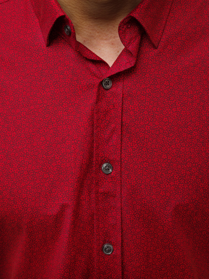 Cămașă bărbați roșie OZONEE B/K59