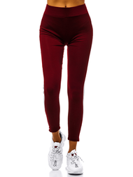 Colanţi femei bordo OZONEE JS/1036/B6