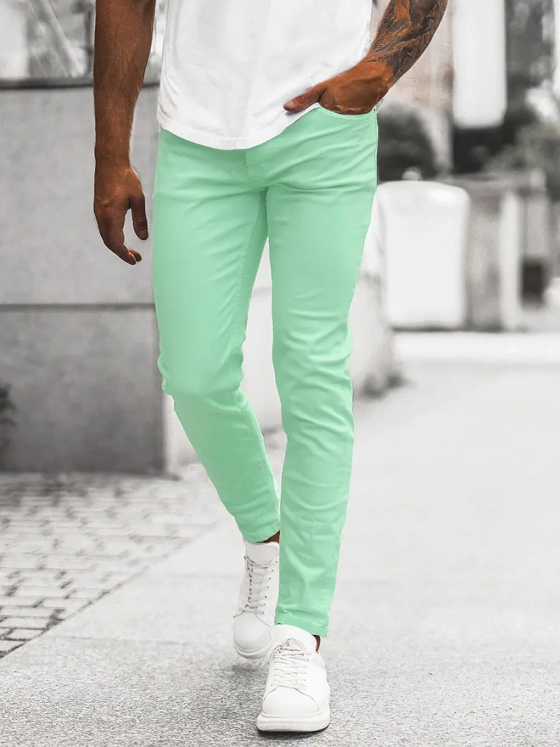 Blugi Bărbaţi Verde-Mentă OZONEE E/5388/03