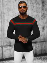 Pulover bărbați negru OZONEE L/2457Z