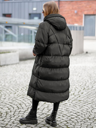 Geacă de femei neagra OZONEE JS/5M3163/392Z