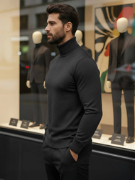 Pulover bărbați antracit OZONEE V/V24504